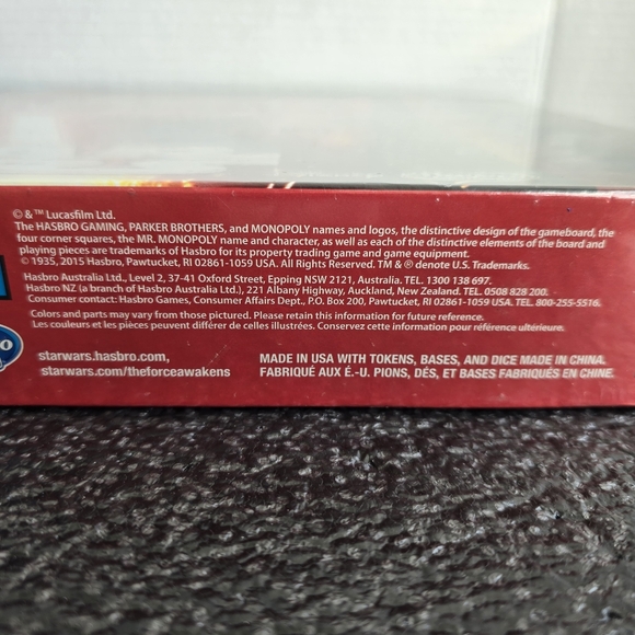 Hasbro Star Wars Monopoly The Force Awakens 2015 New Sealed - Picture 9 of 9